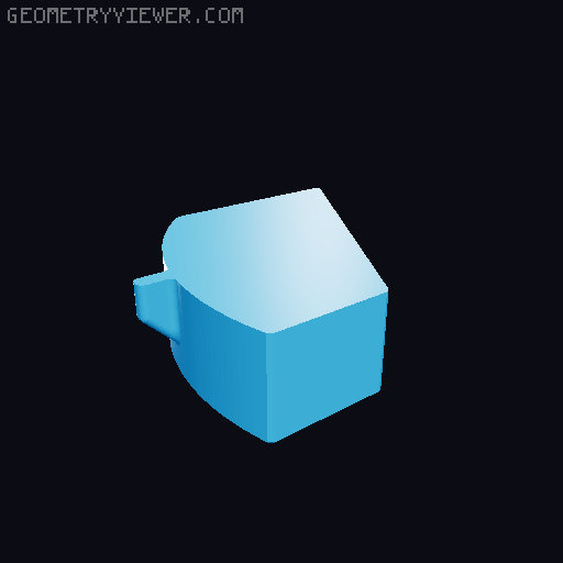 Base with drawers for Galileo microscope 3D model thumbnail