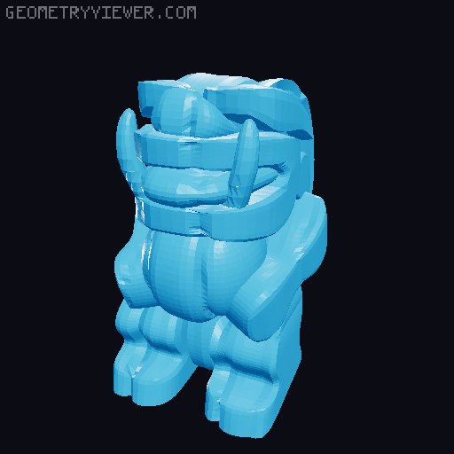 Tak PrintABlok - A Beautiful Strategy Board Game 3D model thumbnail