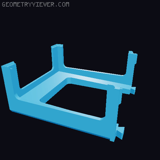 V2 Beverage Can Dispenser-Six 500ml cans 3D model thumbnail