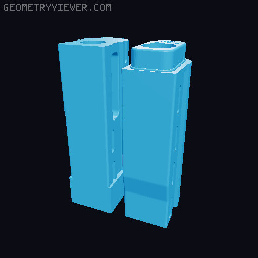 Aliens M41A Pulse Rifle 3D model thumbnail