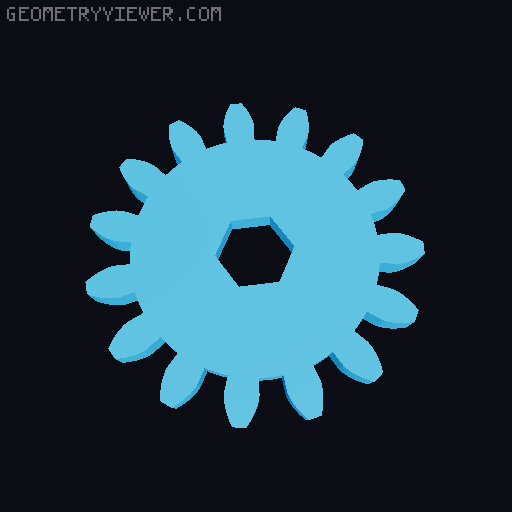 Chain Clock 3D model thumbnail