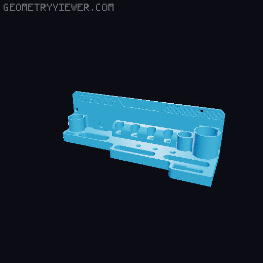 Centauri Carbon Tool holder adding design tools 3D model thumbnail