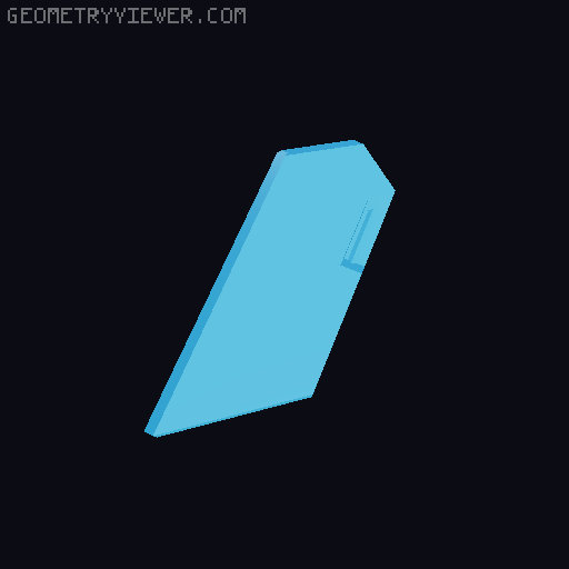 Craft Knife  3D model thumbnail
