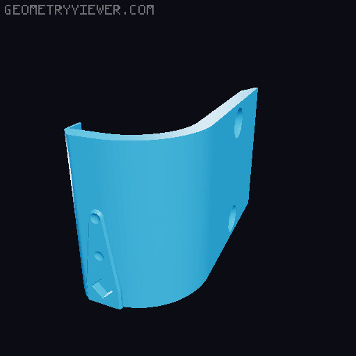 FF Adv 5M Pro Tool Holder Set 3D model thumbnail