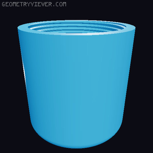Super Clicky Fidget Button 3D model thumbnail