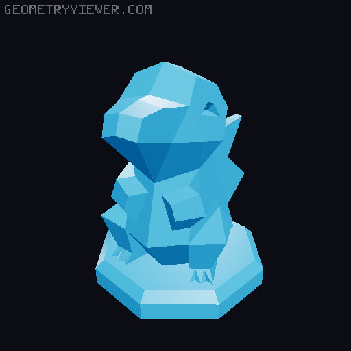 Pokemon Chess Set 3D model thumbnail