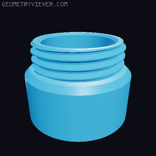 Outdoor Container / Pill Box 3D model thumbnail