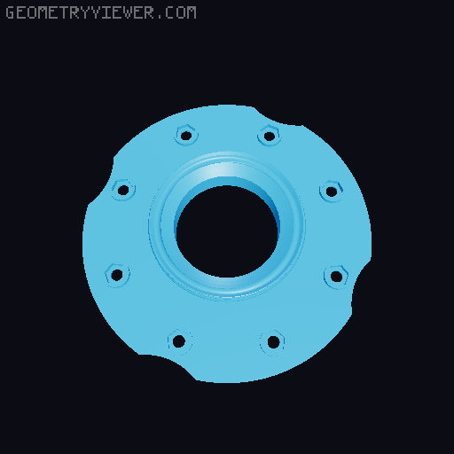 Printable Lazy Suzan & Planetary Gear Vise Open Ball XL 3D model thumbnail