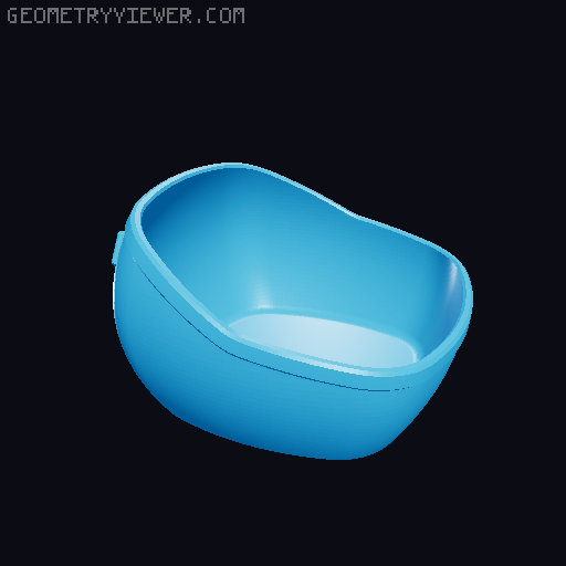 KYZ HSW Bowls - 8 Sizes 3D model thumbnail