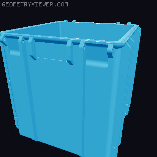 SBox for MINI - stackable toolbox system 3D model thumbnail