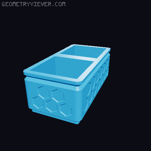 Gridfinity - Single print vase mode bins 3D model thumbnail
