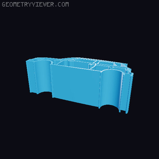 Car silhouettes! different models 3D model thumbnail
