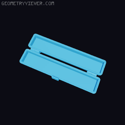 Print-In-Place Beginners Dice Case 3D model thumbnail