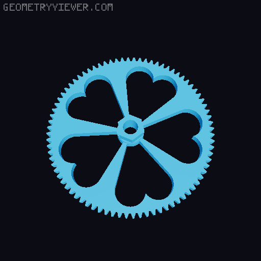 Mechanical Heart 3D model thumbnail