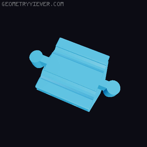 Wooden railway bridges for Stemfie - Mosty dřevěné vláčkodráhy pro Stemfie 3D model thumbnail