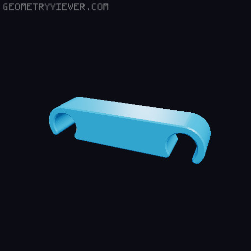 Watercooling / Radiator hose clamps 3D model thumbnail