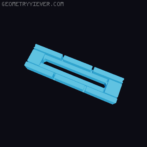 AMS Stand with brace mod 3D model thumbnail