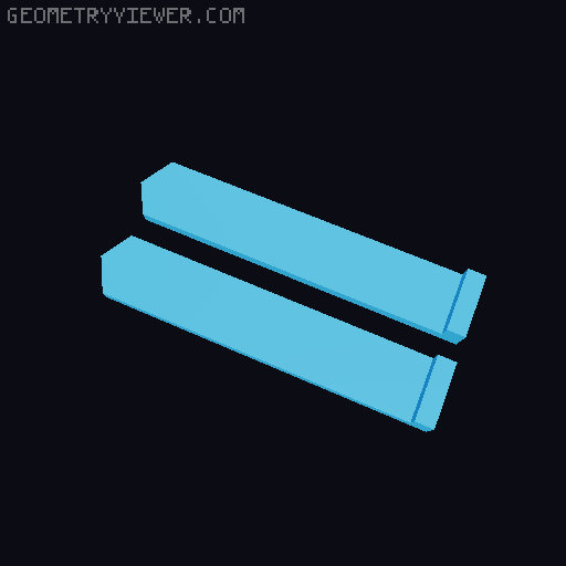 Under Desk Drawer 2.0 3D model thumbnail