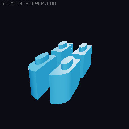Modular Shelving for IoT Devices 3D model thumbnail