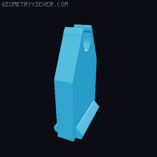 Bed Holder 3D model thumbnail