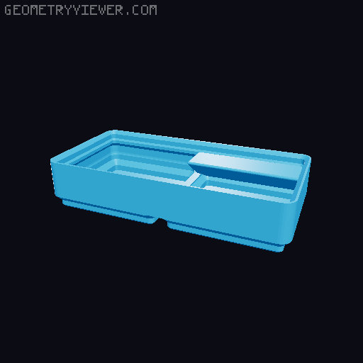 Gridfinity cups height 2 (18mm) collection 3D model thumbnail