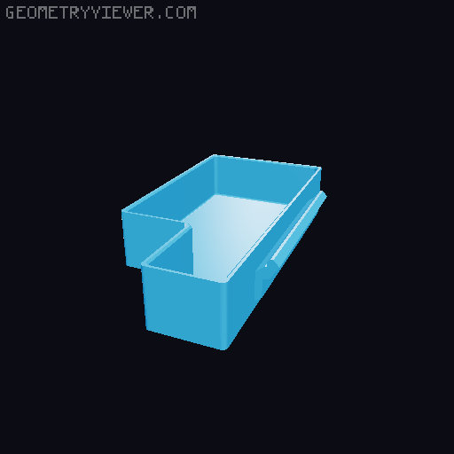 Side box MK3/s/+ 3D model thumbnail