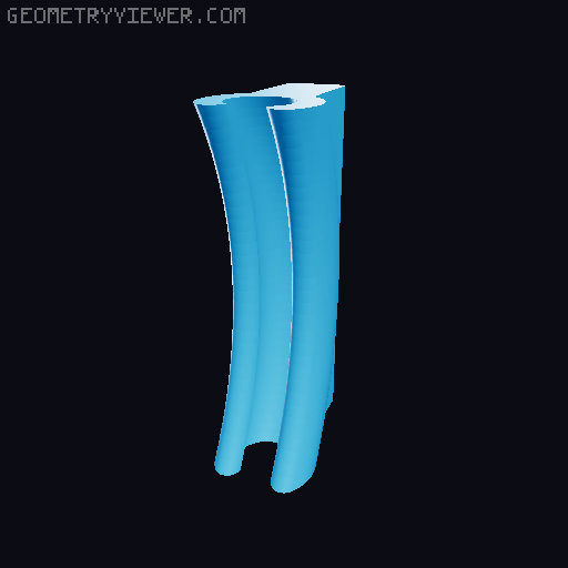Bike Cable Lock Holder 3D model thumbnail