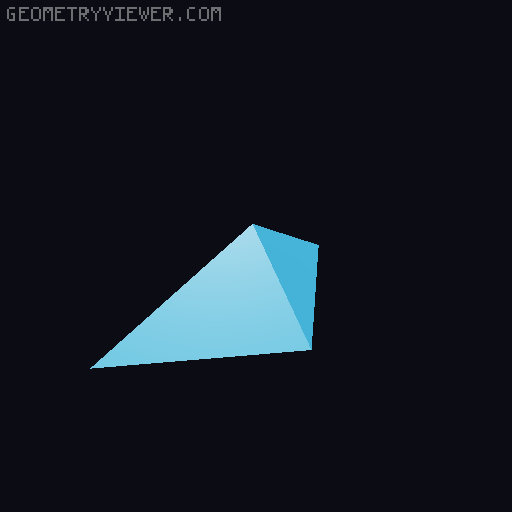 Geometric Unicorn wall art (only for Princess) 3D model thumbnail