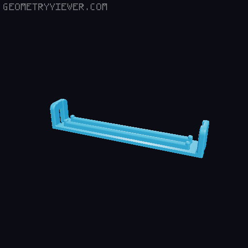 Bag sealer with snap-fit 3D model thumbnail