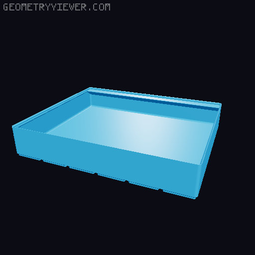 Gridfinity cups height 6 (46mm) collection 3D model thumbnail