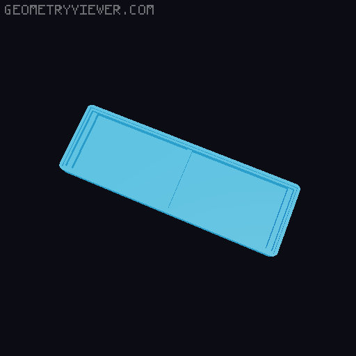 Табличка для посудомойки Чисто Грязно - Dishwasher Sign Remix Version 3D model thumbnail