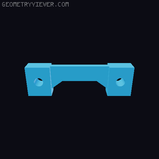 Modular Spool Rack 3D model thumbnail