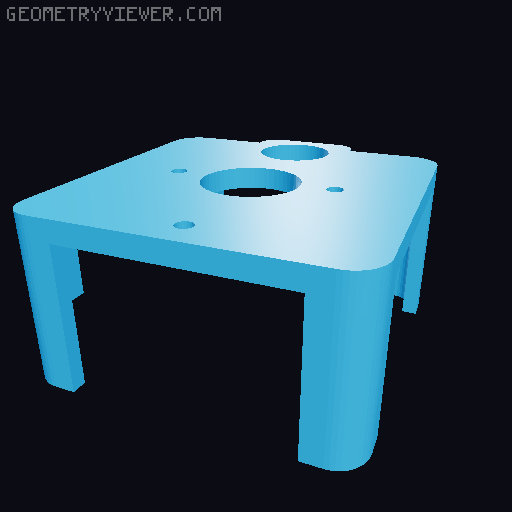 Chain Clock 3D model thumbnail