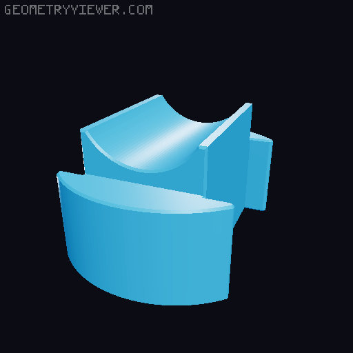 Sturdy soap and shampoo dish for your shower 3D model thumbnail