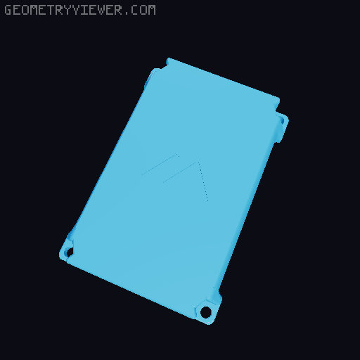 RAK19007-mini/RAK5005-mini case for Meshtastic 3D model thumbnail