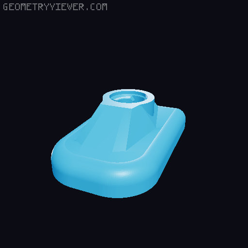 Hovercraft V2 - balloon powered 3D model thumbnail