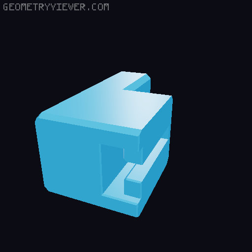Wall Hook 3D model thumbnail