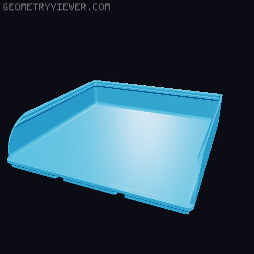 Gridfinity rouded bins collection all sizes 3D model thumbnail