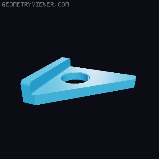 Vevor Pegboard DDD Wall Control Sidepieces 3D model thumbnail