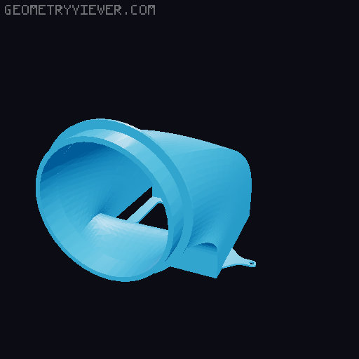 Centauri Carbon Filter and Exhaust Vent Combo 3D model thumbnail
