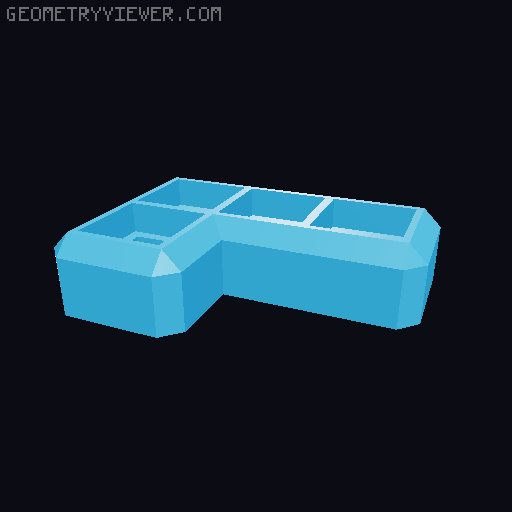 Fidget Key MX: Tetris Edition 3D model thumbnail