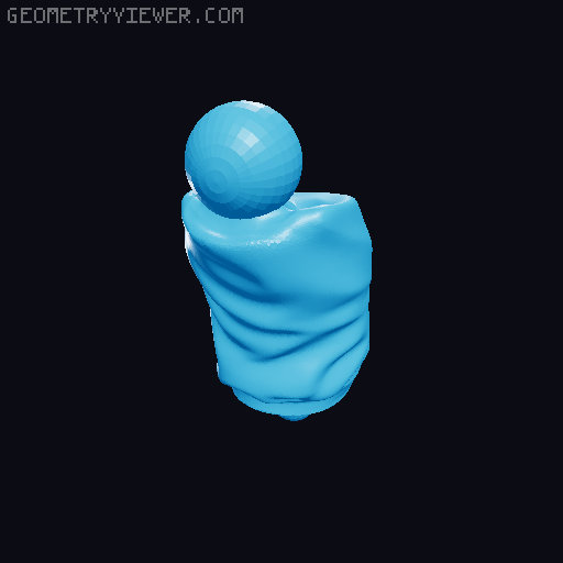 Jointed Astronaut 3D model thumbnail