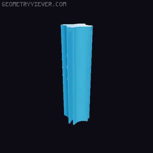 Drawer organizer 3D model thumbnail