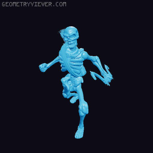 Skeleton Archers 3D model thumbnail