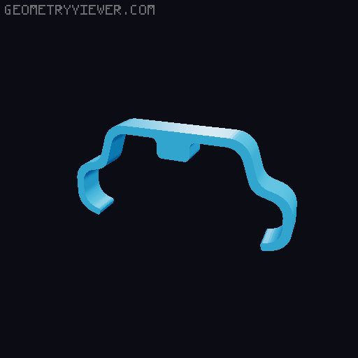 DJI Mini 3 Pro Propeller holders (top & bottom) 3D model thumbnail