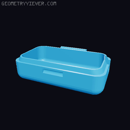 Toothbrush Case - Dr.BEST Bambus-Interdent 3D model thumbnail