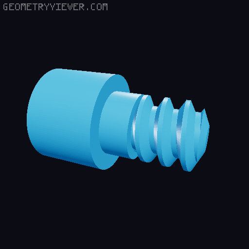 Adjustable foot rest 3D model thumbnail