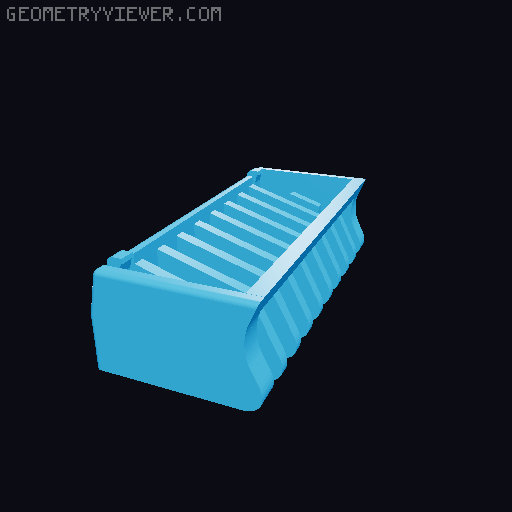 Combs for Philips OneBlade 3D model thumbnail
