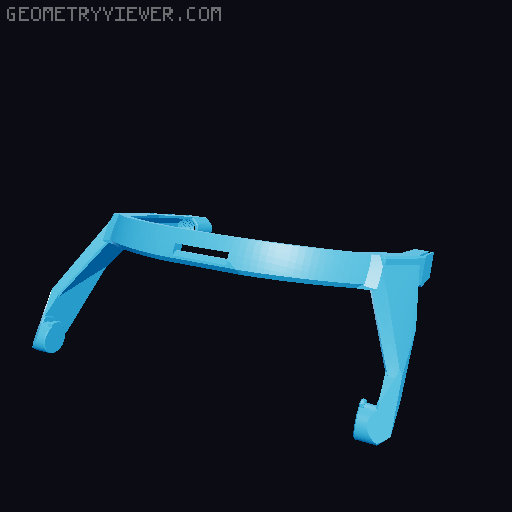 GearHead Quest 2 Strap 3D model thumbnail