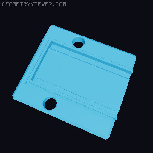 Poly Clone Hero Arduino Pro Micro mount retrofit 3D model thumbnail